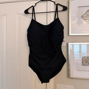 Catalina Black One Piece Swimsuit